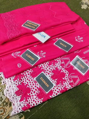 🌸 ZUM ZUM Lawn Heavy Embroidery Collection 2026 Zum Zum Fabric 7490.00