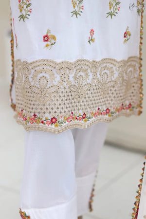 ZUM ZUM Swiss Embroidered Chiffon Suit 2026 | Elegant Event Wear Zum Zum Fabric